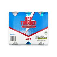 Hi-impact Energy Drink - Diet 6 X 250ml Red Thunder